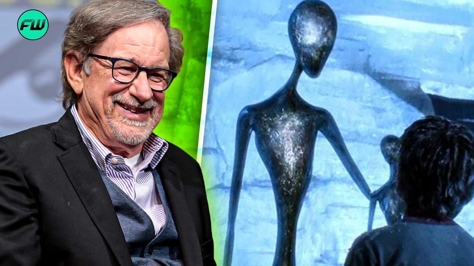 Steven Spielberg’s A.I. Signed up on the Idea to Make 2 People Shoot Through Cannons into “Twelve-foot spinning metal blades” Without CGI