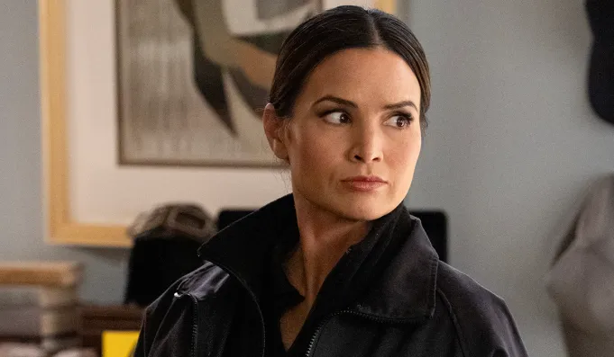 Katrina Law's Jessica Knight in a still from NCIS 