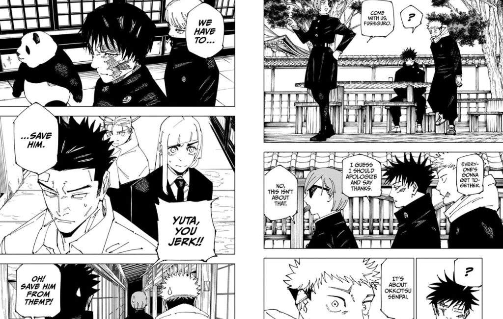 Jujutsu Kaisen Chapter 268 Hyping Yuta's Return