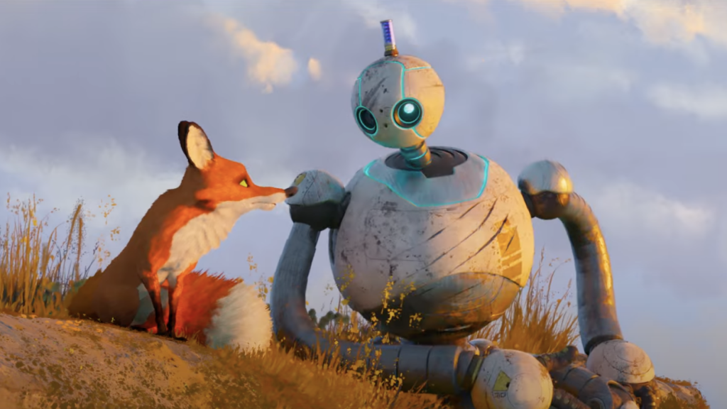 A still from The Wild Robot || Dreamworks Animation