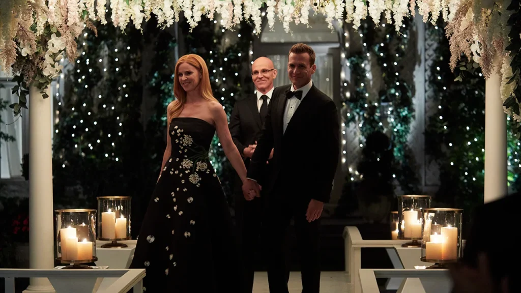 Darvey wedding from Suits