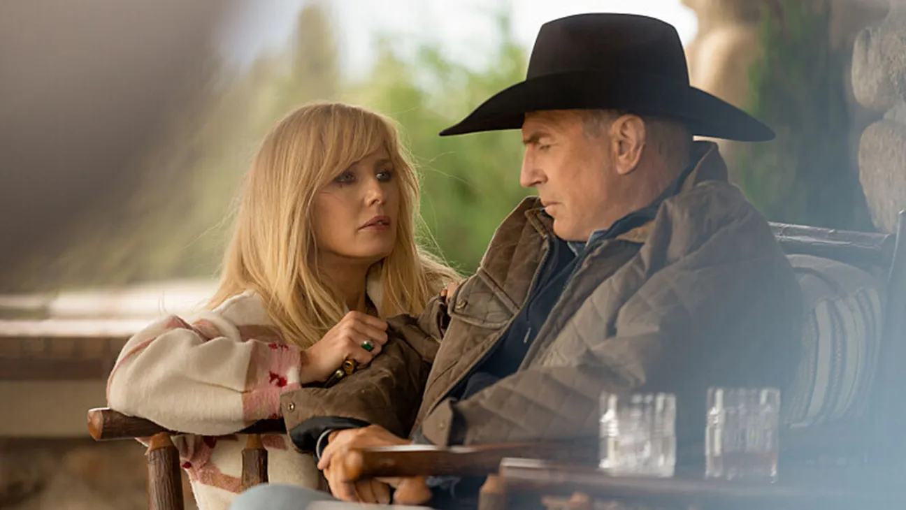 Kelly Reilly as (Beth) and Kevin Costner as (John) in Yellowstone | Credits: Paramount