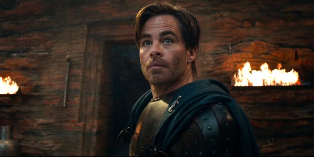 Chris Pine as Edgin Darvin in Dungeons & Dragons: Honor Among Thieves | Credits: Paramount