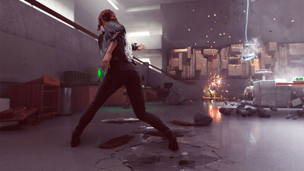 An in-game screenshot from Control.