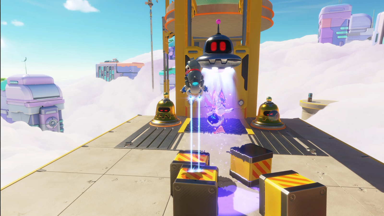 Astro Bot: Construction Derby Collectible Locations