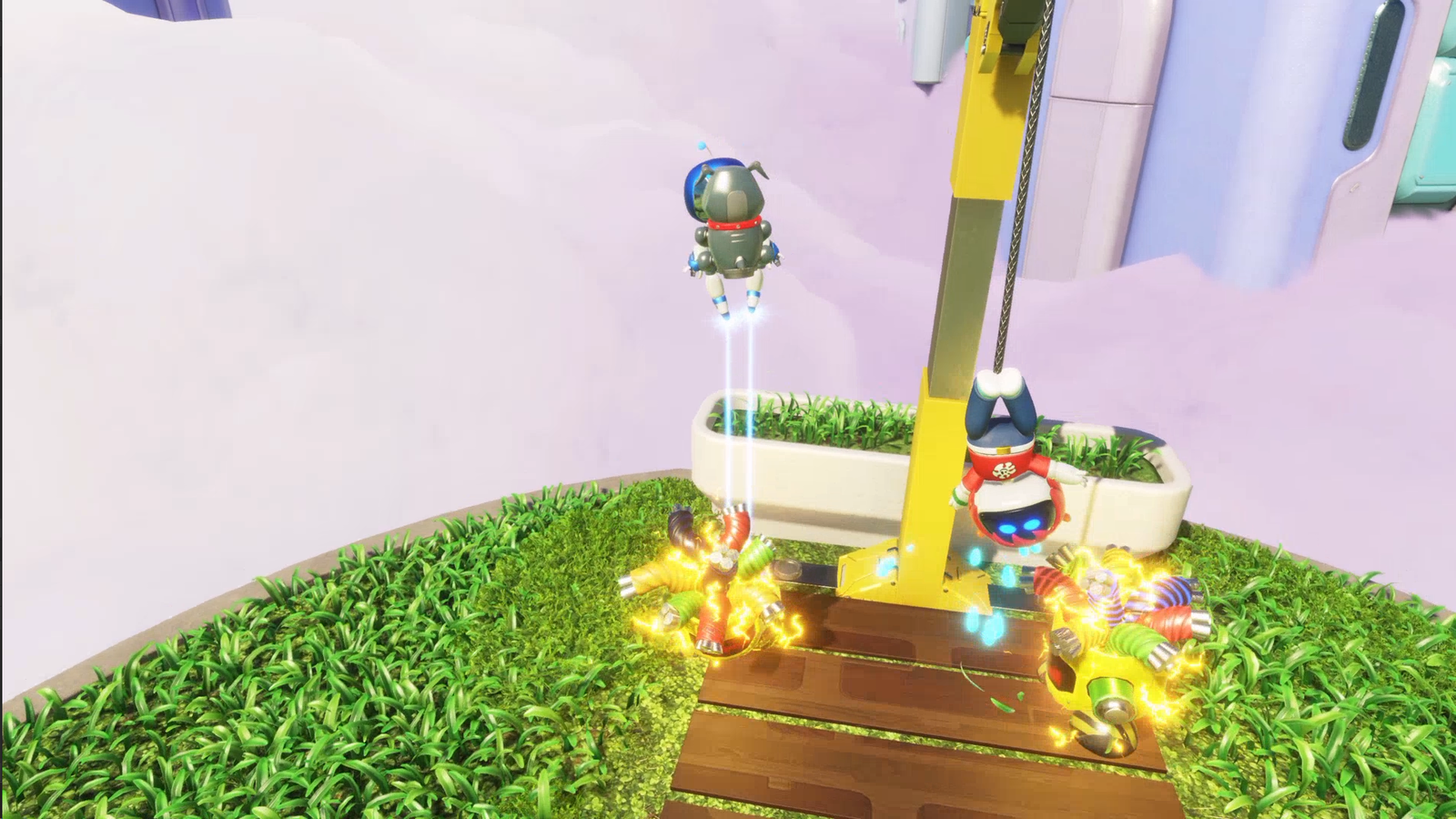 Astro Bot: Construction Derby Collectible Locations