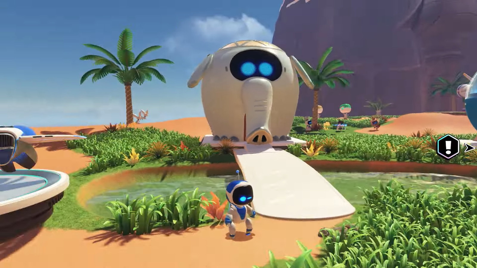 Astro Bot: коллекционные локации сафари-парка