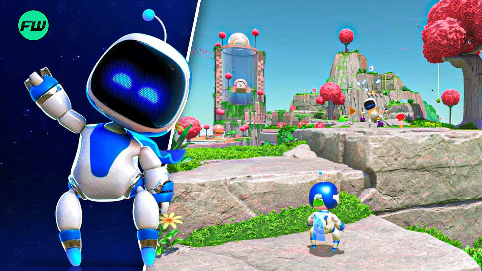 Astro Bot: Коллекционные локации Sky Garden