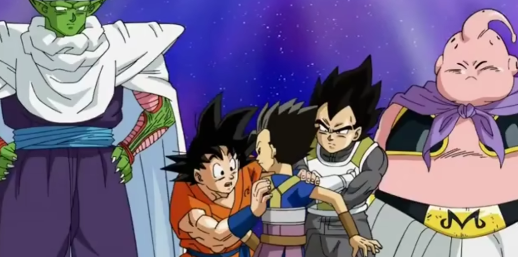 A still from Dragon Ball Super