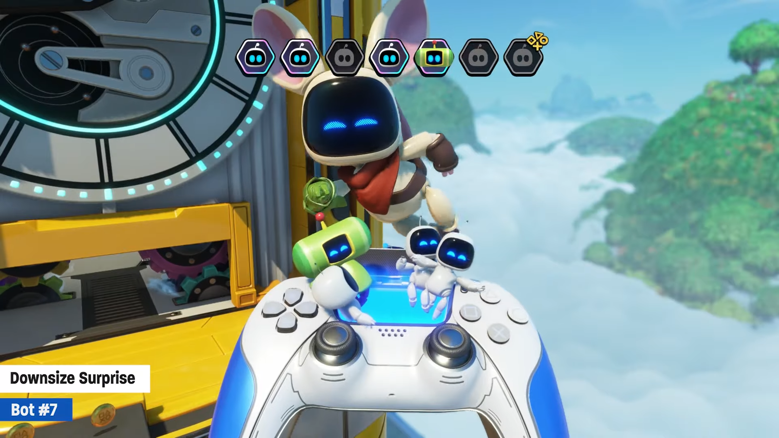 Astro Bot: Downsize Surprise Collectible Locations