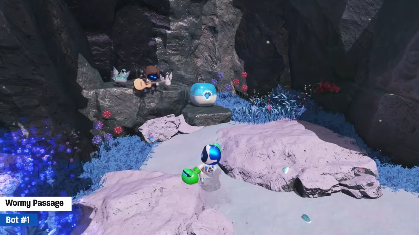 Astro Bot: Wormy Passage Collectible Locations