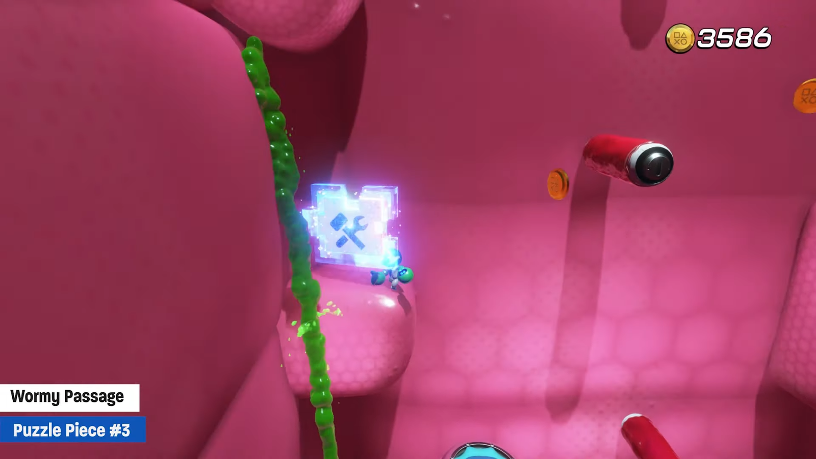 Astro Bot: Wormy Passage Collectible Locations