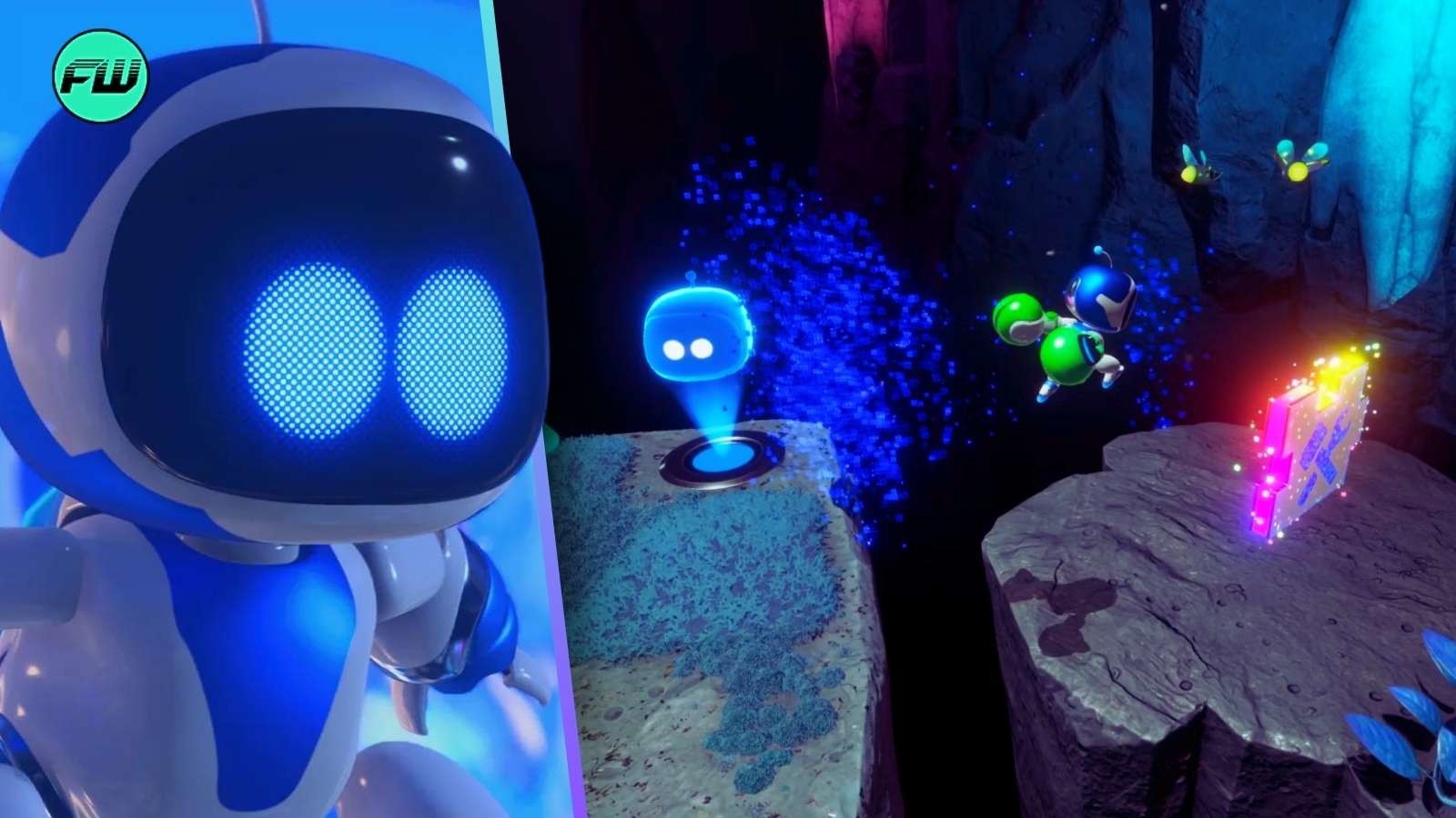 Astro Bot: Коллекционные локации Червивого прохода