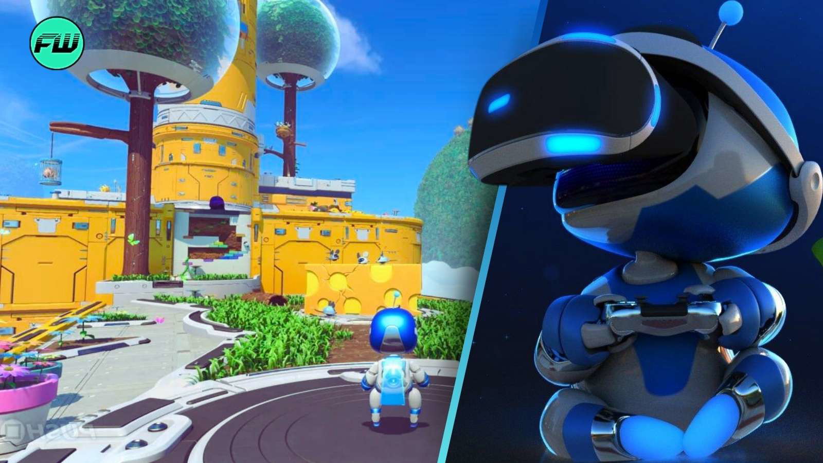 Astro Bot: коллекционные локации с сюрпризом уменьшенного размера