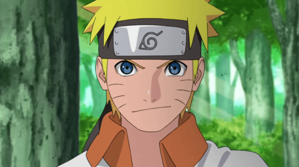 Naruto Uzumaki in Naruto.