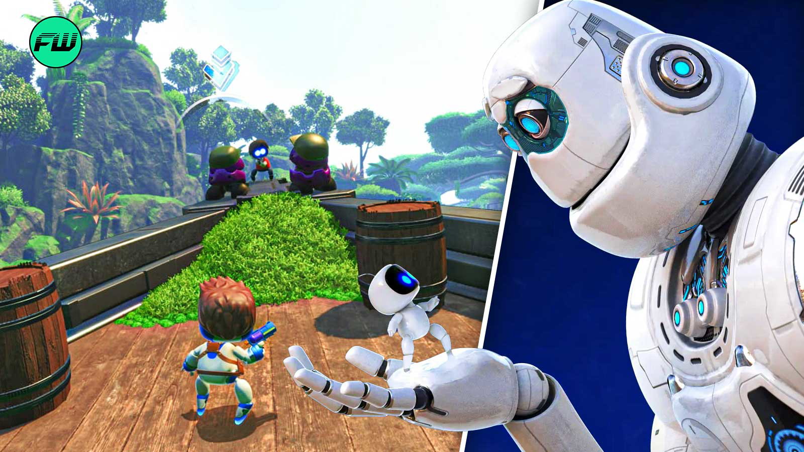 Astro Bot: чувак совершает набег на коллекционные локации