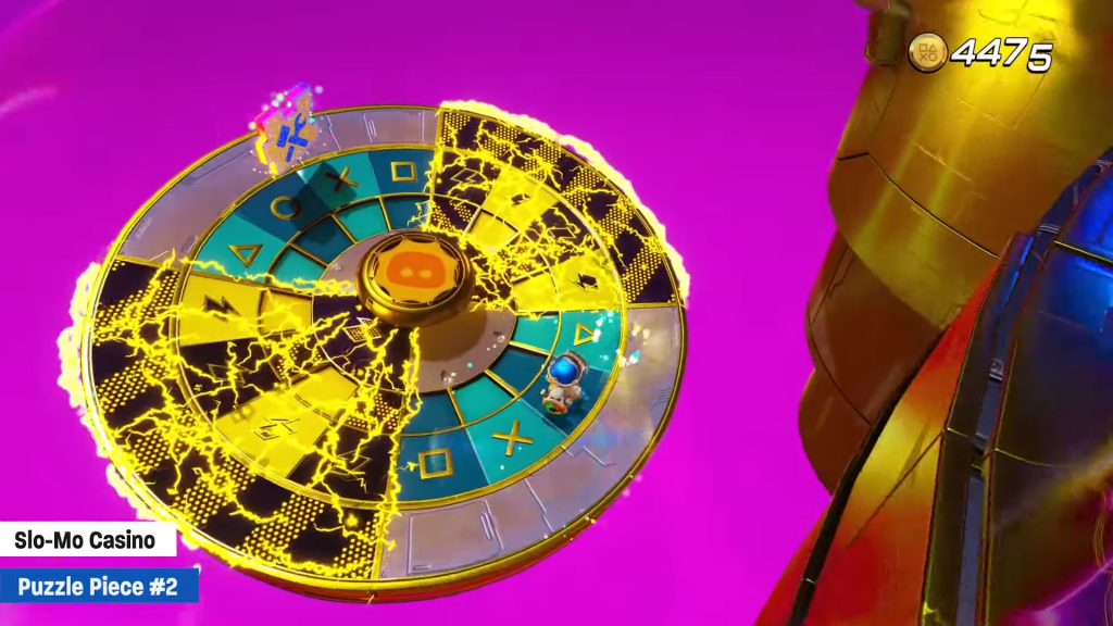 The second puzzle piece in Slo-Mo Casino.