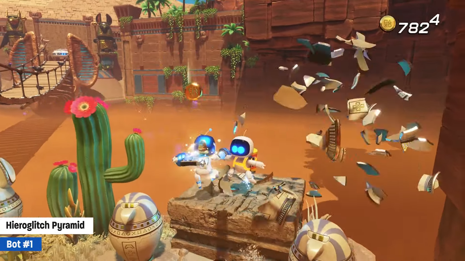 Astro Bot: Hieroglitch Pyramid Collectible Locations