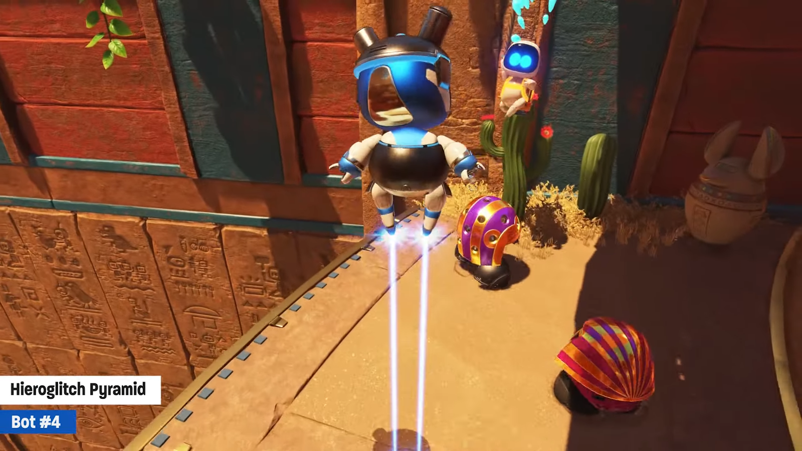 Astro Bot: Hieroglitch Pyramid Collectible Locations