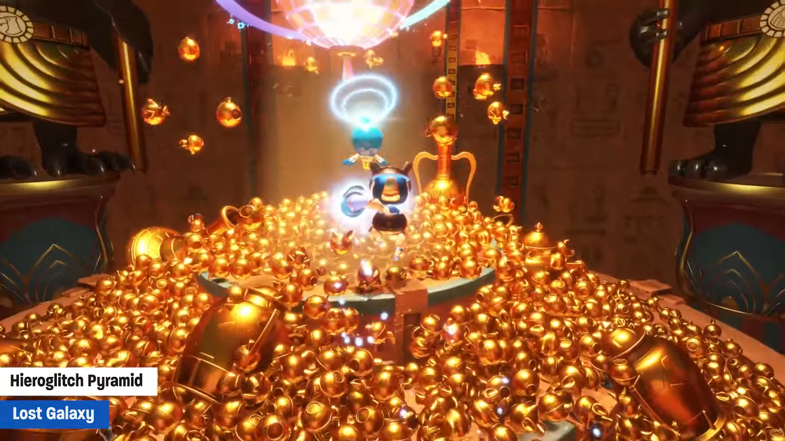 Astro Bot: Hieroglitch Pyramid Collectible Locations