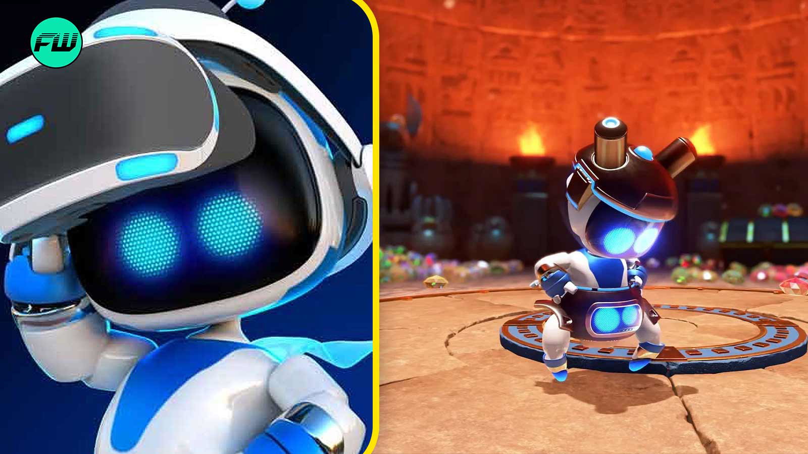 Astro Bot: Коллекционные локации пирамиды Иероглича