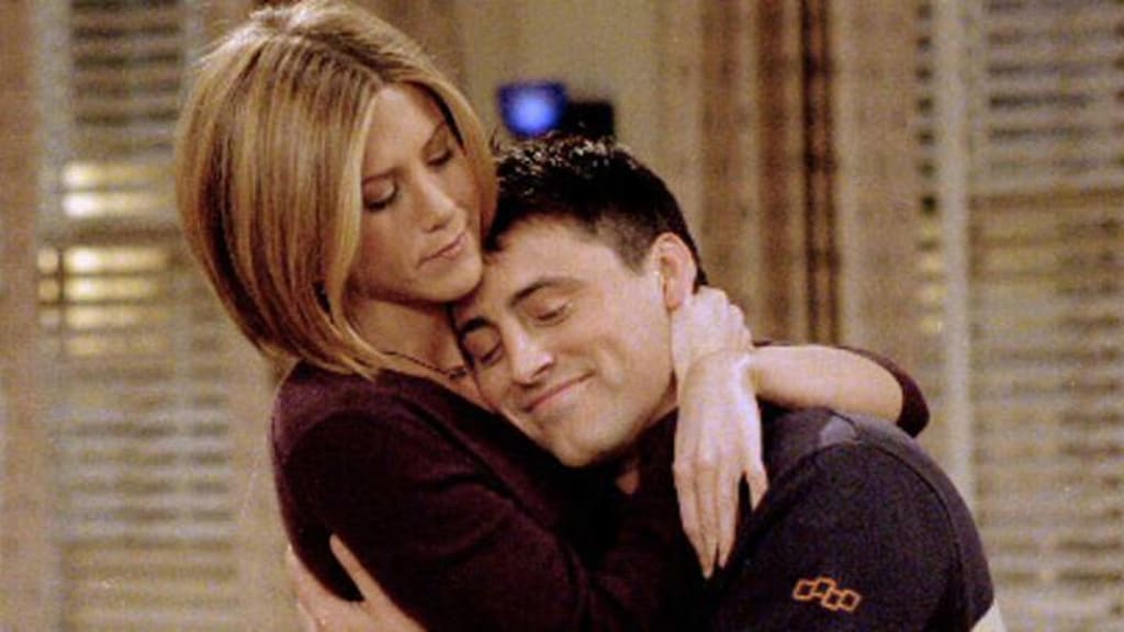 Matt LeBlanc and Jennifer Aniston in FRIENDS | Credits: NBC