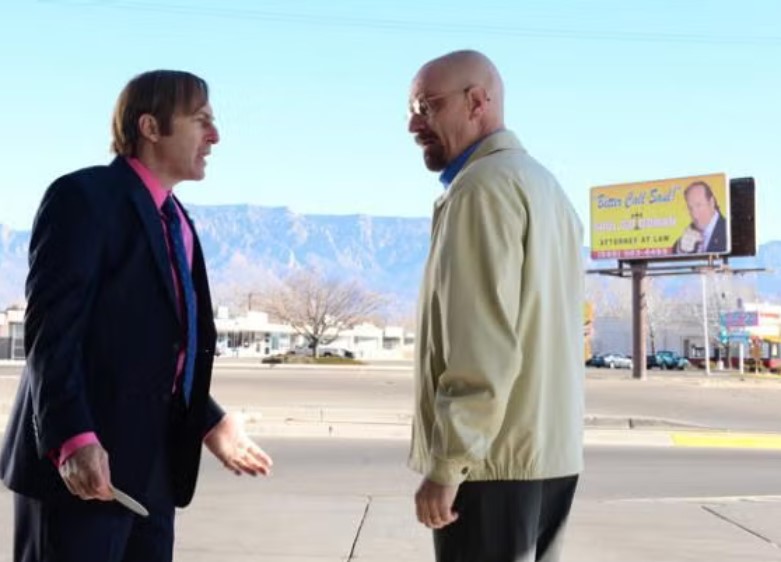 Saul Goodman and Walter White