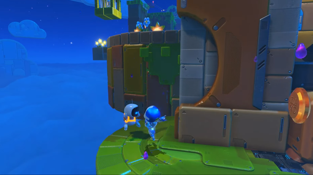 An image of the second Luna Sola collectibles locations in Astro Bot.