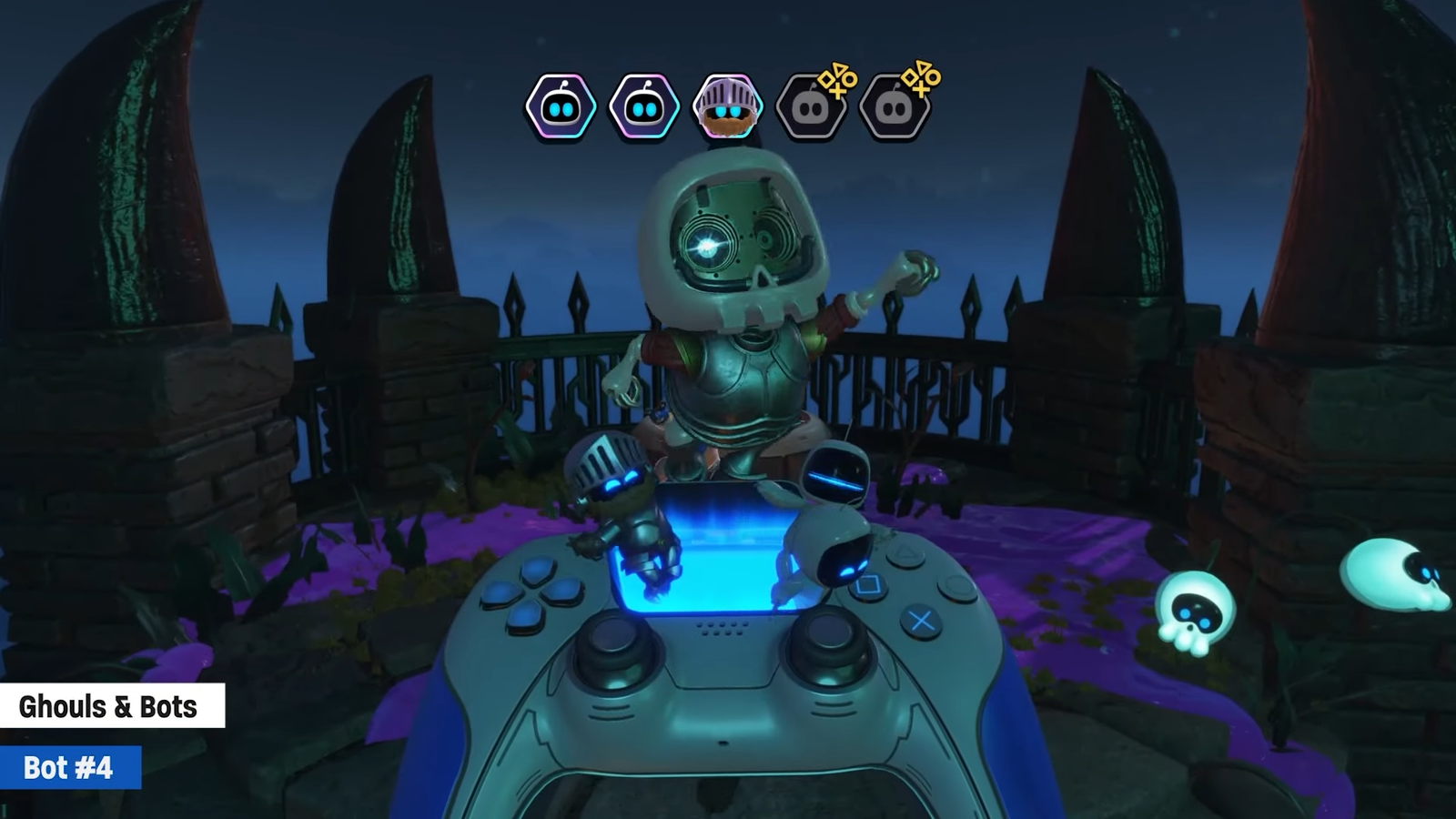 Astro Bot: Ghouls & Bots Collectible Locations