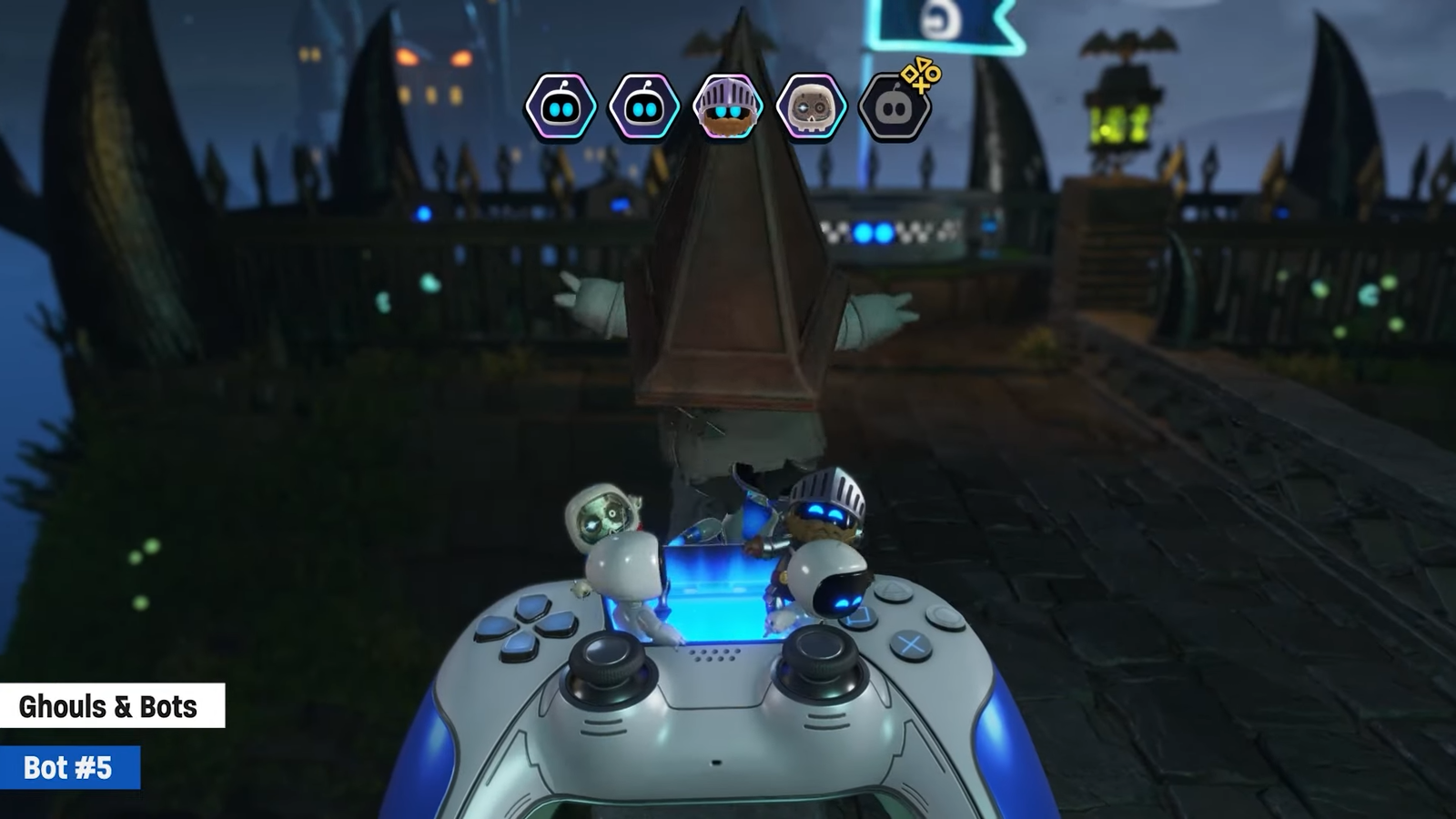 Astro Bot: Ghouls & Bots Collectible Locations