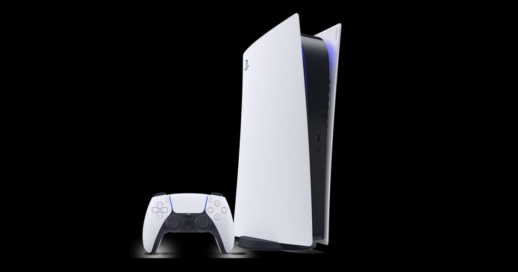 An image of a PlayStation 5.