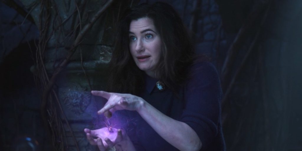 Kathryn Hahn as Agatha Harkness in WandaVision | Credits: Marvel Studios