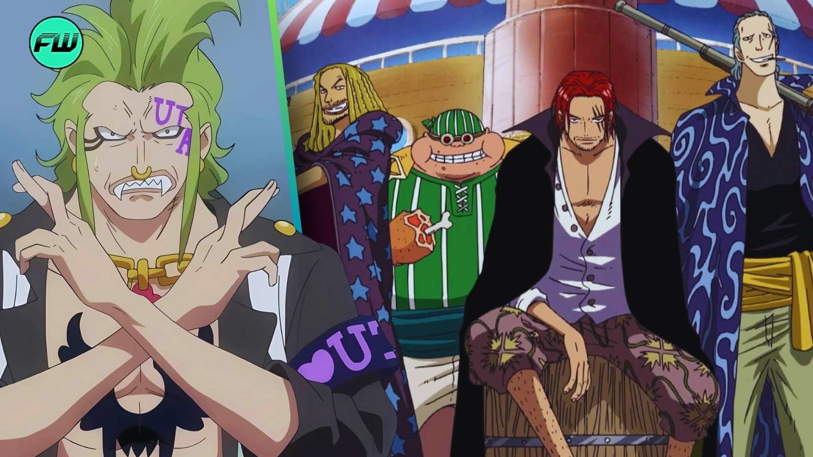 Bartolomeo Shanks Crew One Piece