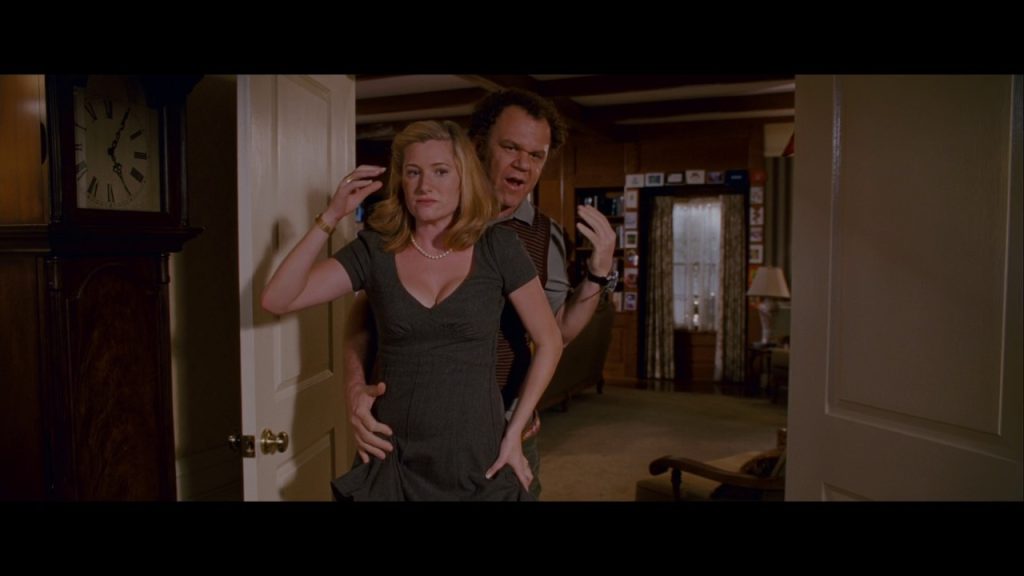 Kathryn Hahn and John C. Reilly in Step Brothers | Credits: Columbia Pictures