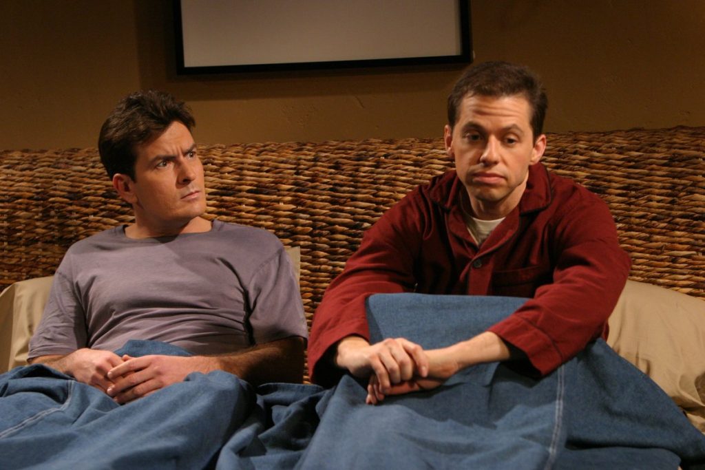 A still from Two and a Half Men