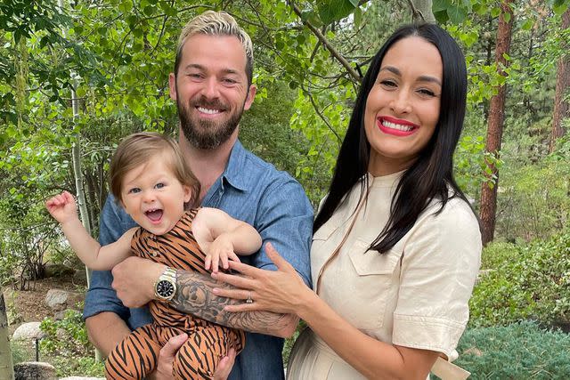 Nikki Bella and Artem Chigvintsev