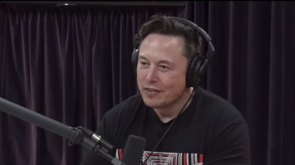 Elon Musk on the Joe Rogan Experience podcast | Credits: youtube.com/joerogan