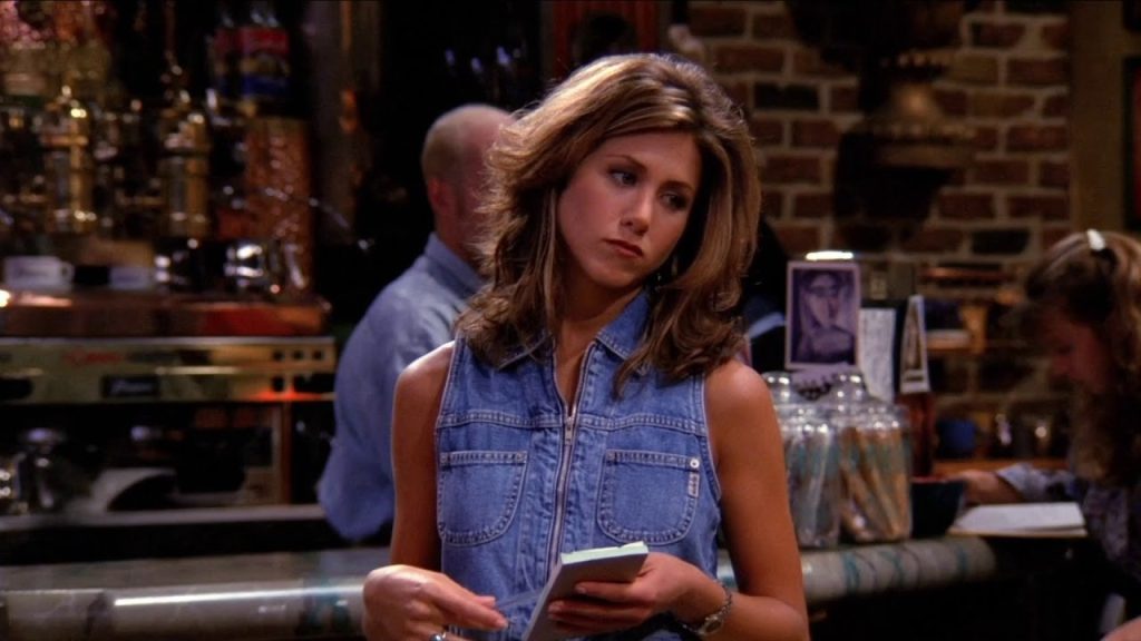 jennifer aniston as rachel in friends