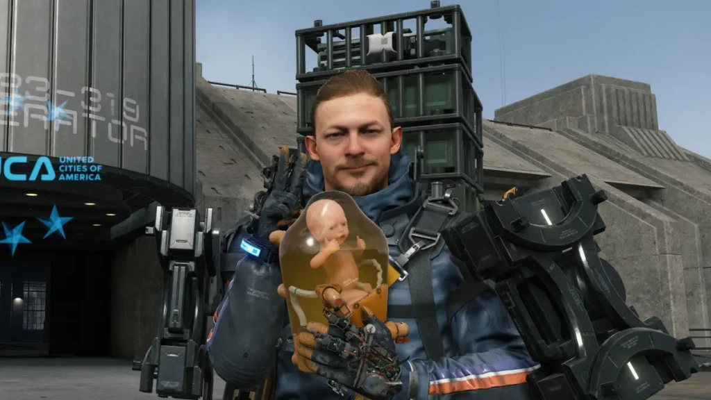 Sam Porter Bridges in Death Stranding