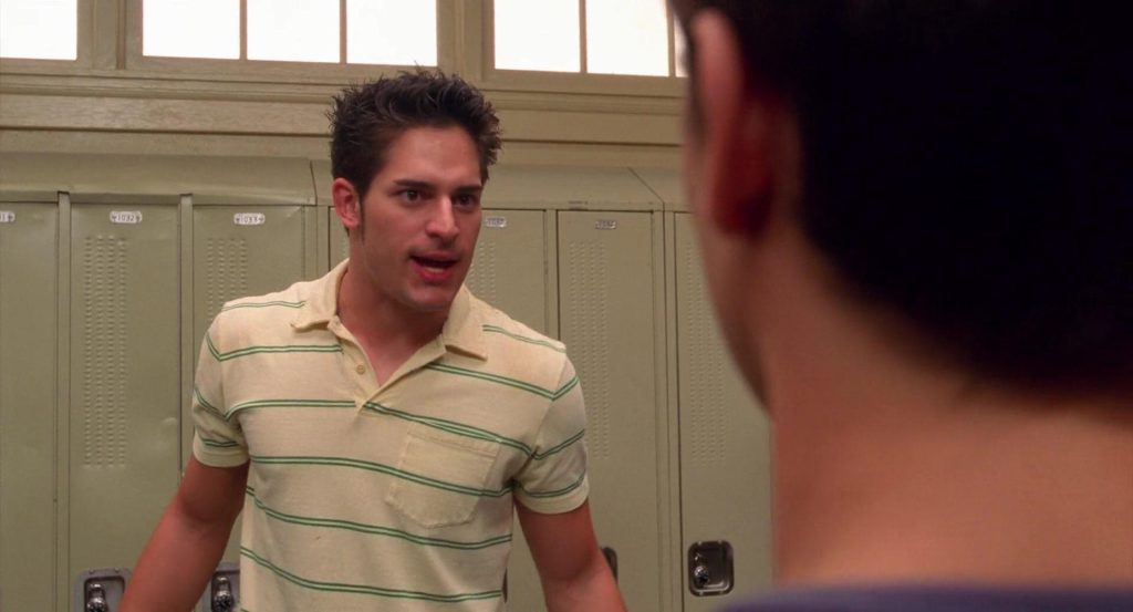 Joe Manganiello as Flash Thompson in Spider-Man. 