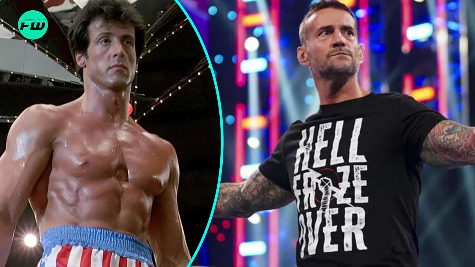 cm punk-sylvester stallone