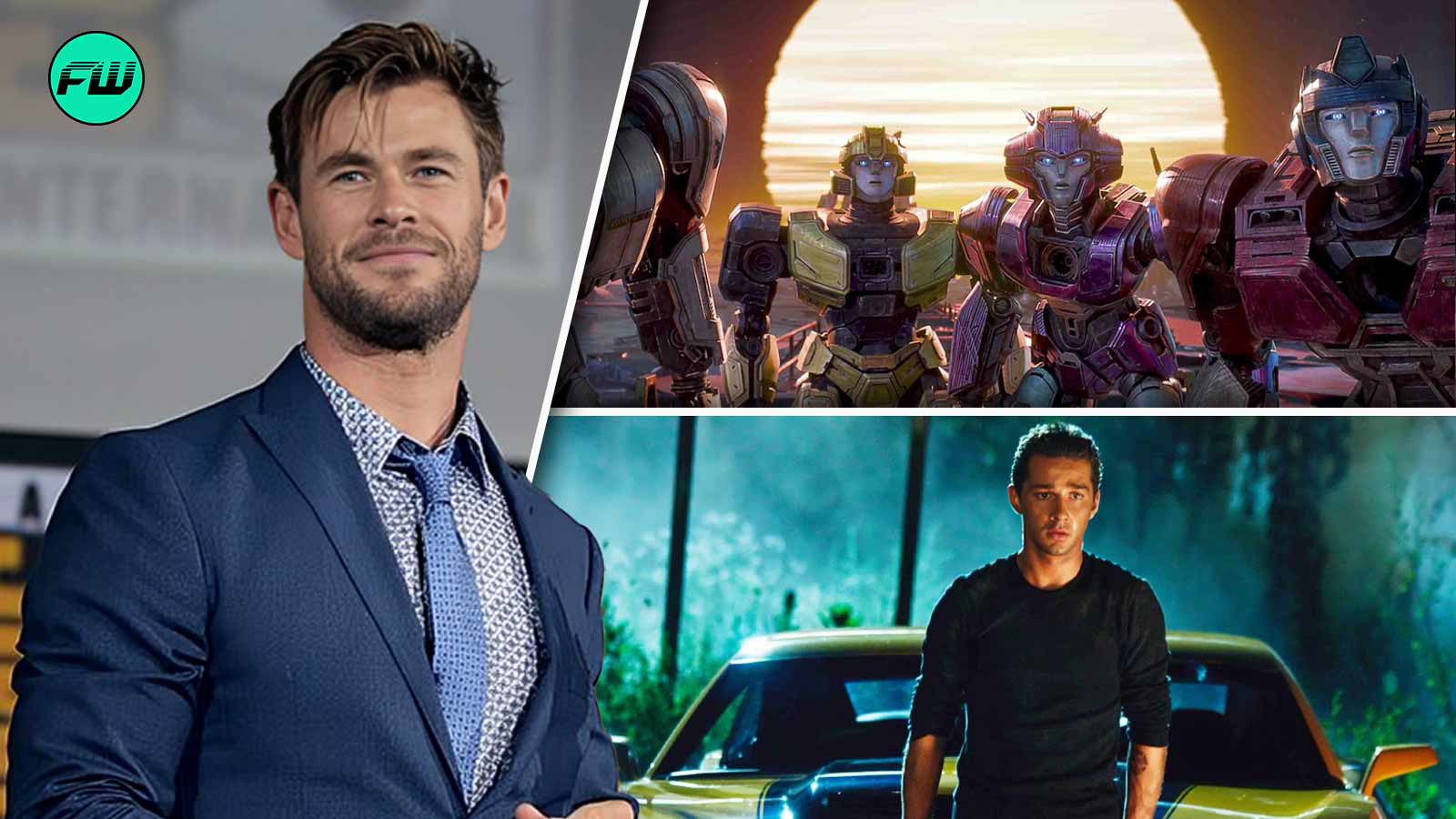 Chris Hemsworth, Transformers One, Shia LaBeouf