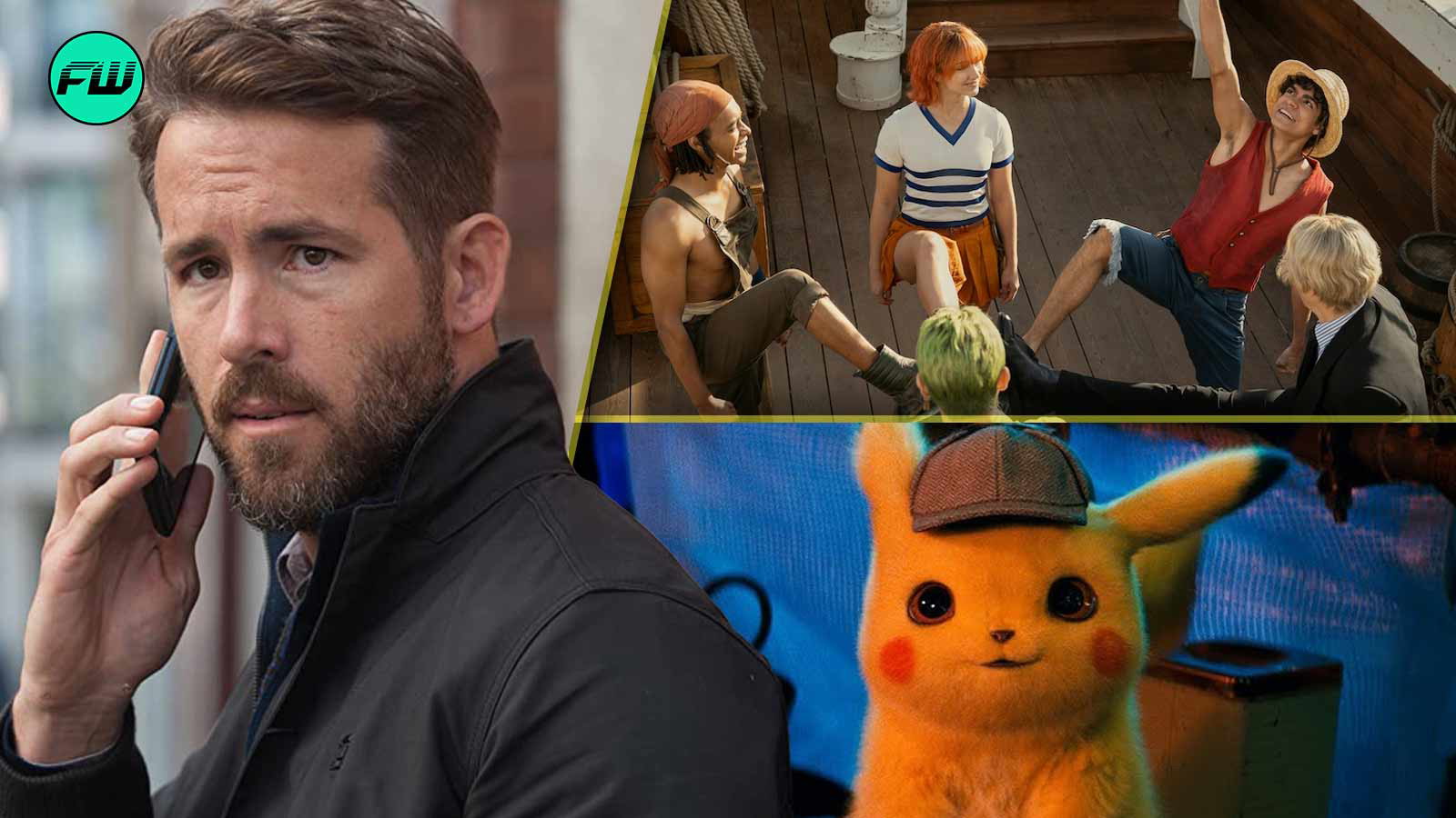 Ryan Reynolds, One Piece, Pikachu