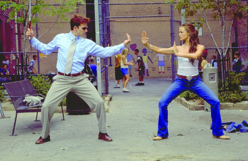 Ben Affleck and Jennifer Garner in Daredevil | Credits: 20th Century Fox