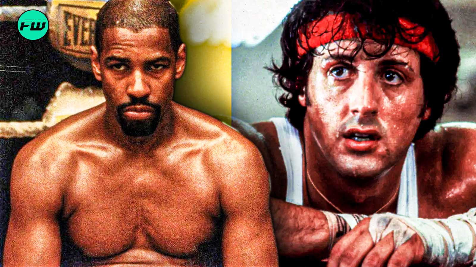 Denzel Washington Knows Sylvester Stallone Can't Beat Him in Boxing: "I'd  knock him out"