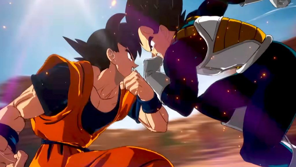 Goku and Vegeta from Dragon Ball Sparking! Zero