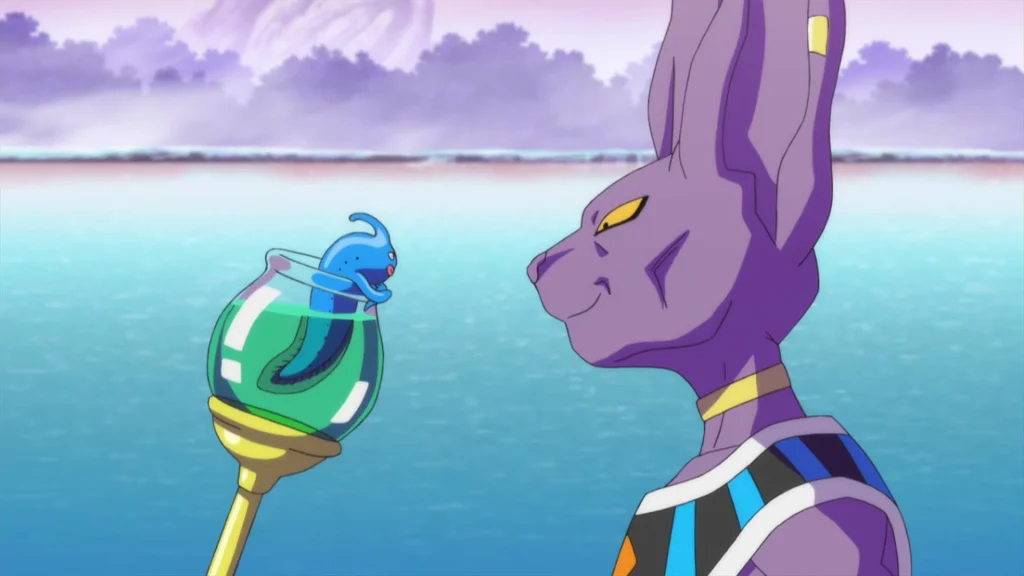 Beerus from the Dragon Ball series 