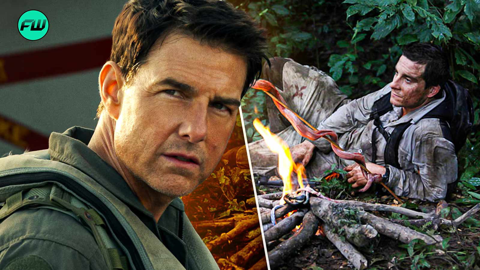 tom cruise, bear grylls