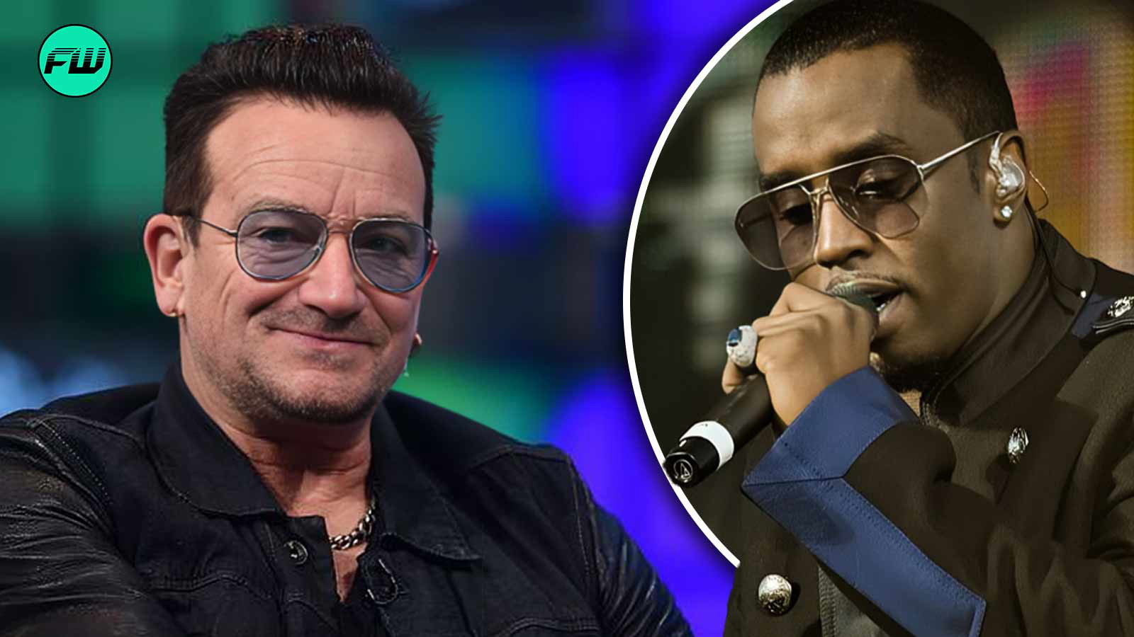 Diddy’s Super Uncomfortable Hug With Bono Will Make You Cringe