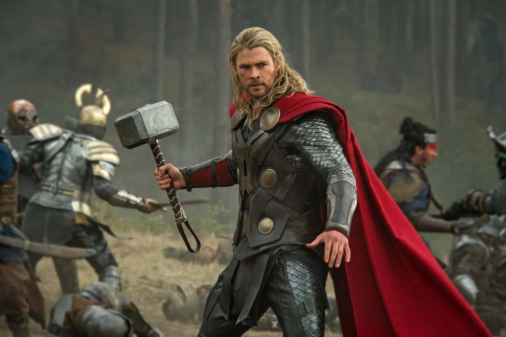 An image of Chris Hemsworth as Thor.